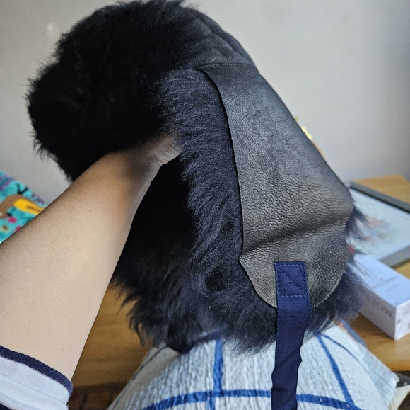 Toasties Paris Navy Blue Aviator Hat main image 4